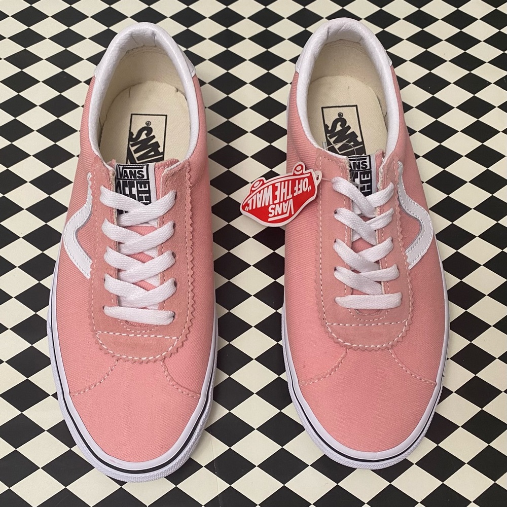 NWT Denim Pink Vans